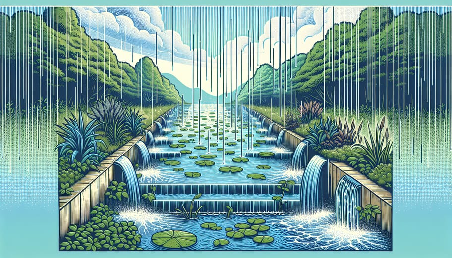 Aprovechamiento del Agua: Captación Pluvial y Humedales Artificiales