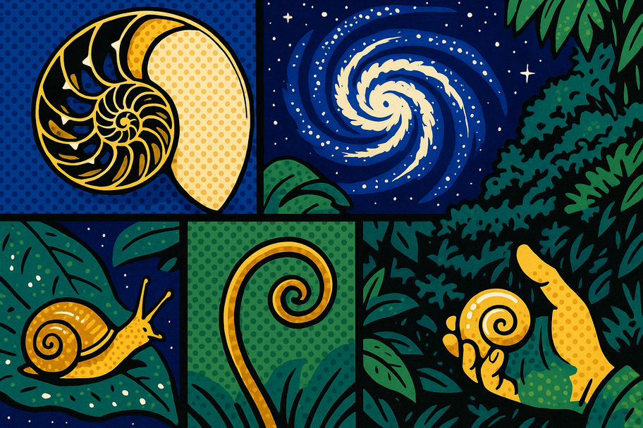 Donde gira el Nautilus: lo que une a caracoles, galaxias y huracanes en el territorio mexicano