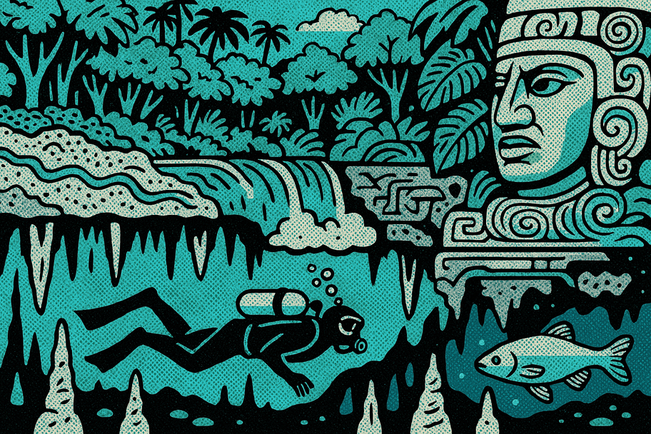 El abismo líquido bajo la selva: los secretos invisibles de los cenotes de Yucatán