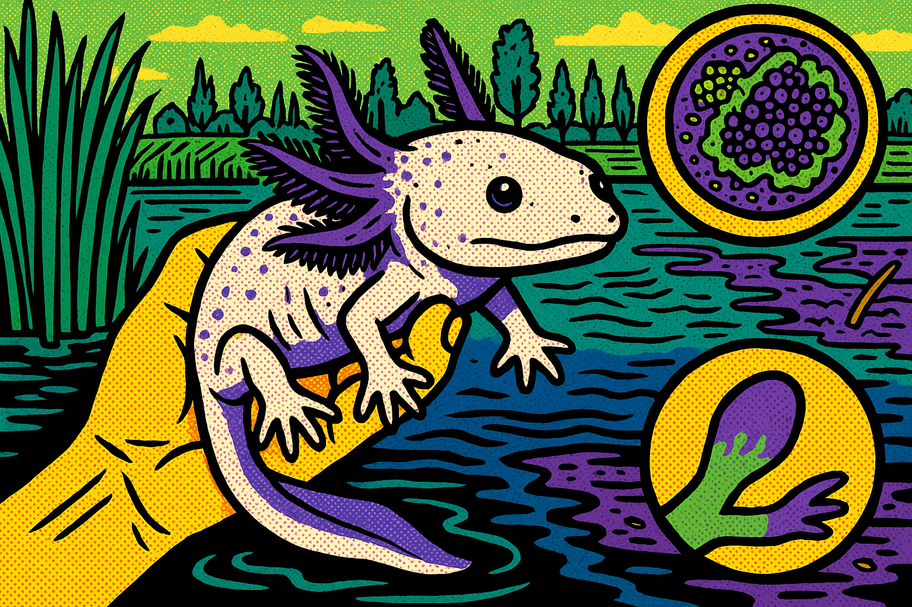 El ajolote que perdió una pata y la volvió a crecer: el prodigio de Xochimilco acechado por la extinción