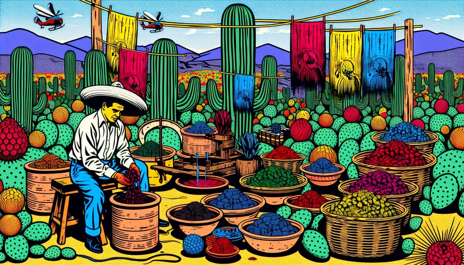 El Arte de los Colorantes Naturales en México