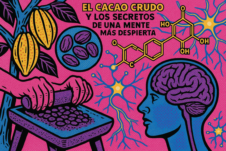 El cacao crudo y los secretos de una mente más despierta