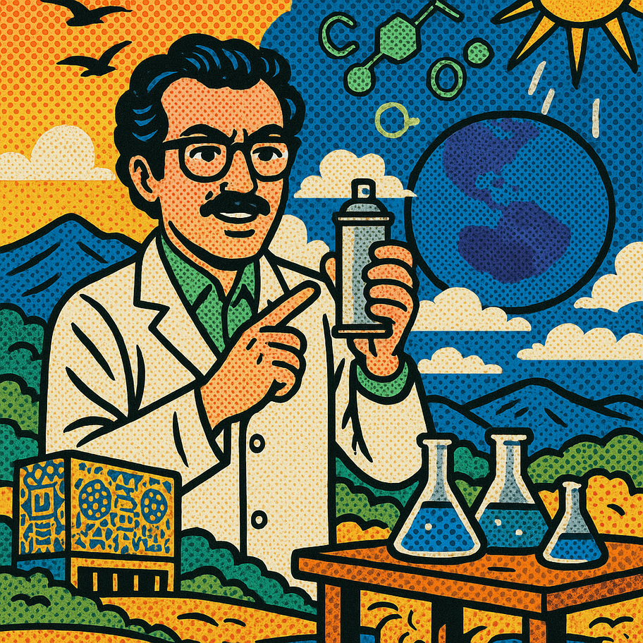 El químico de la UNAM que olía a laboratorio y salvó el cielo