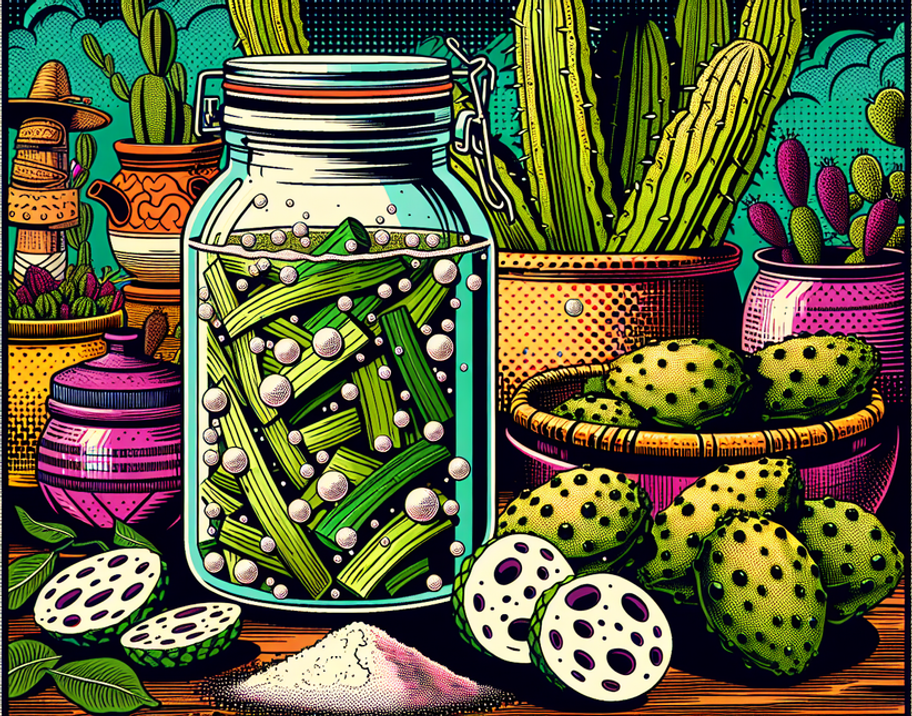 Fermentos de Nopal y Xoconostle: Probióticos Nativos de México