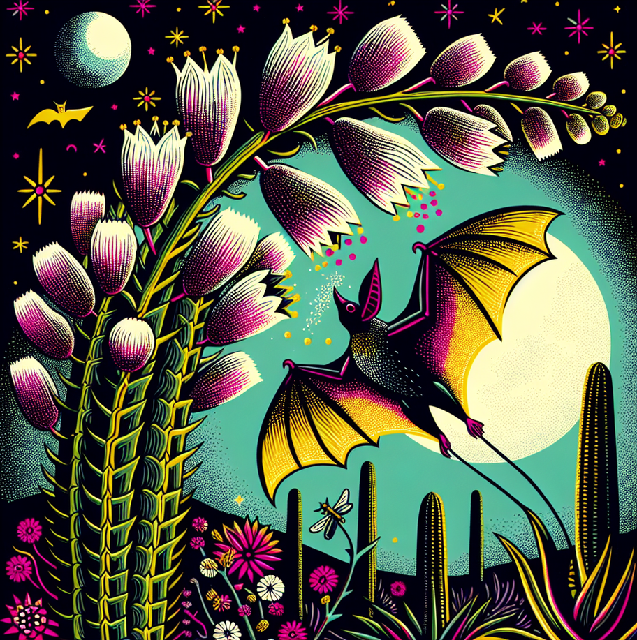 La Polinización del Maguey por Murciélagos Magueyeros: Un Ejemplo de Coevolución