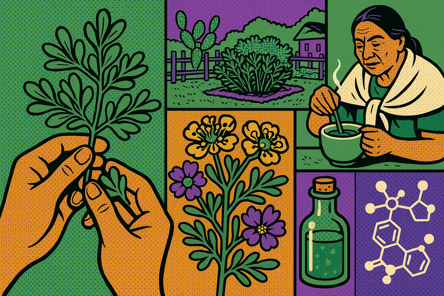 La ruda en el patio: secretos y peligros de una planta que no perdona