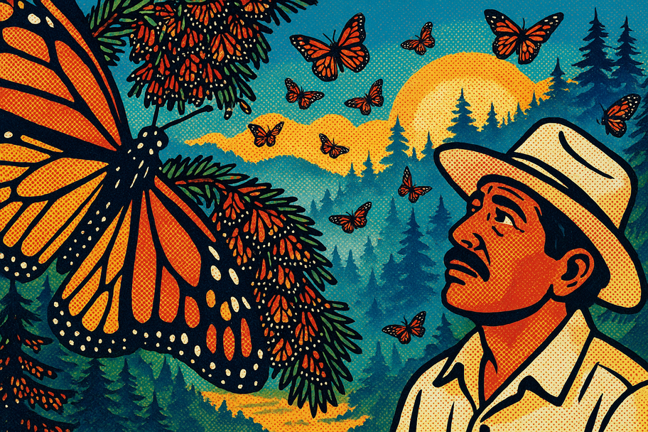 Las alas que cruzan tres países: el secreto migratorio de la monarca mexicana