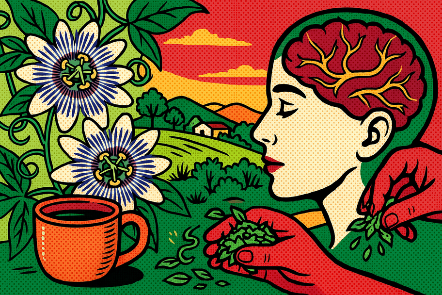 Lo que pasa en el cerebro cuando tomas té de pasiflora: más allá del “relájate”