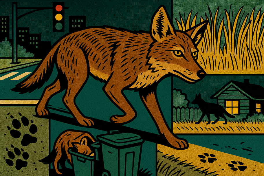 Los coyotes que cruzan avenidas: cómo el depredador más elástico de México conquista el asfalto
