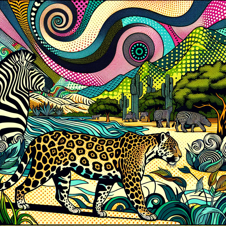 Patrones de Turing en Pieles: La Magia de las Manchas del Jaguar y Rayas de Cebra