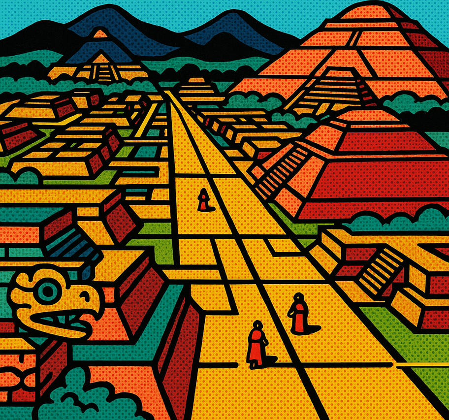 Teotihuacan: Un Ejemplo Magistral de Urbanismo Planificado en la Antigüedad
