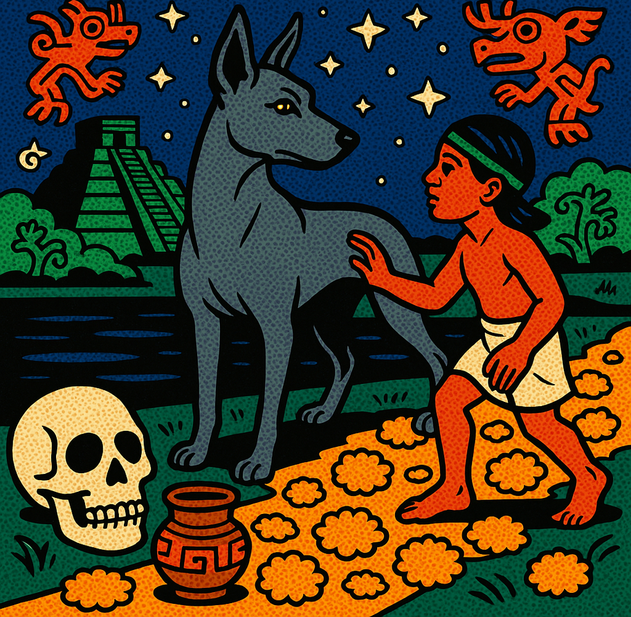 Xoloitzcuintle: Compañero Prehispánico y Guardián del Mictlán