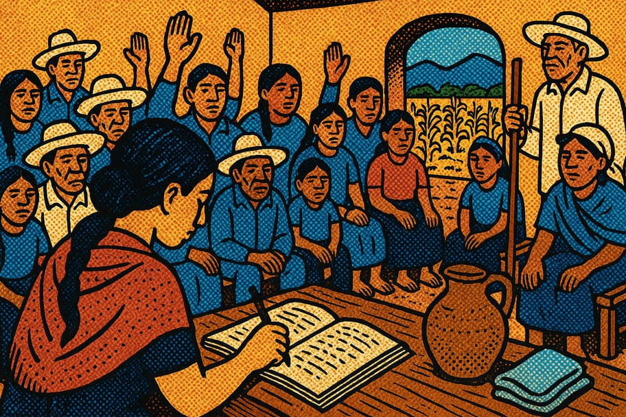 Modelo de acta de asamblea comunitaria