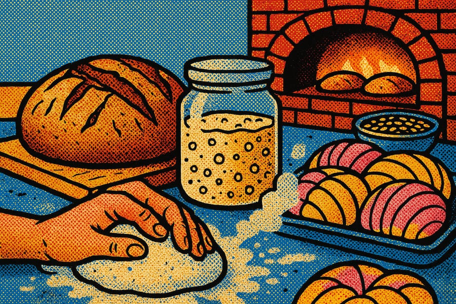 Recetario de panes y masa madre